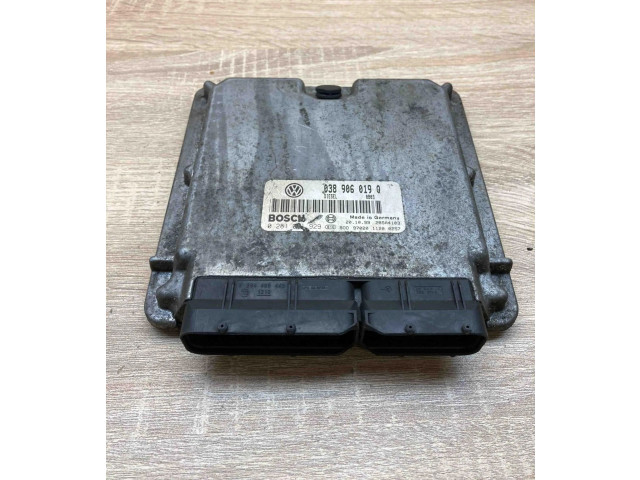 Řídící jednotka 038906019Q, 0281001929   Volkswagen Sharan 2001
