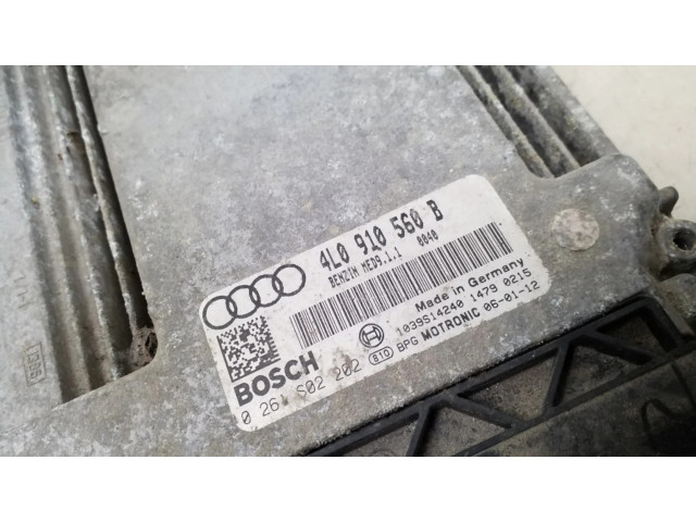 Блок управления двигателя 4L0910560B   Audi Q7 4L