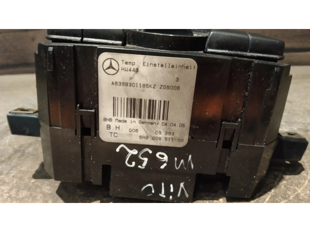 Блок управления климат-контролем A6398301185KZ   Mercedes-Benz Vito Viano W639