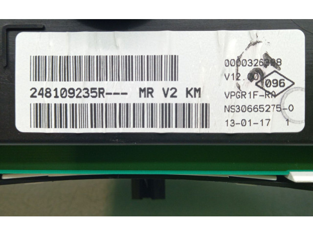 Панель приборов 248109235R, 0000326398   Dacia Sandero       