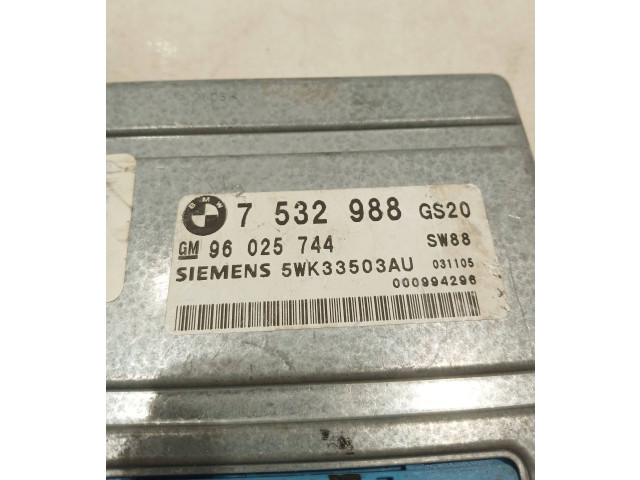 Блок управления коробкой передач 7532988, 96025744   BMW 3 E46