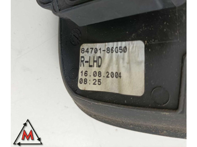 Zpětné zrcátko  Suzuki Ignis 2003  84701, 86G50  