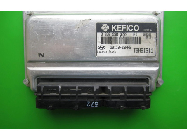 Řídící jednotka 39110-02AA5, 9030930372F   Hyundai Getz 2002