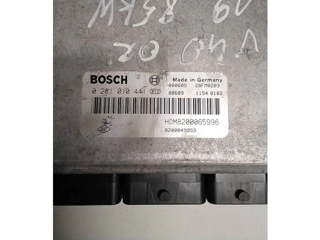 Řídící jednotka 0281010441, HM8200065996   Volvo S40, V40 2002