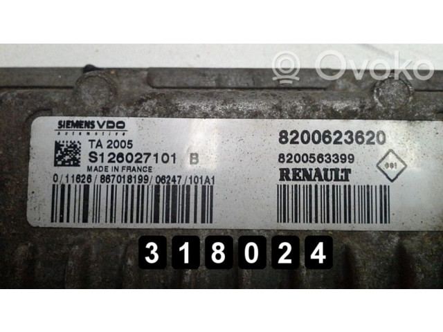 Блок управления двигателя 8200623620   Renault Scenic II -  Grand scenic II