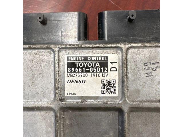 Блок управления двигателя 8966105D12, MB2759001910   Toyota Avensis T270