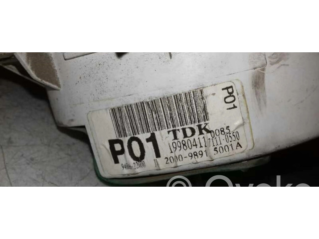Přístrojová deska  Hyundai Accent  71110550, CUADROINSTRUMENTOS  