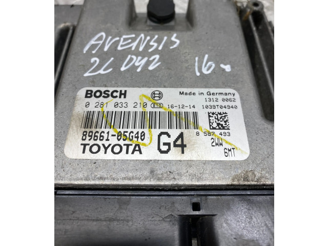 Řídící jednotka 8966105G40, 1039T04940   Toyota Avensis T270 2018