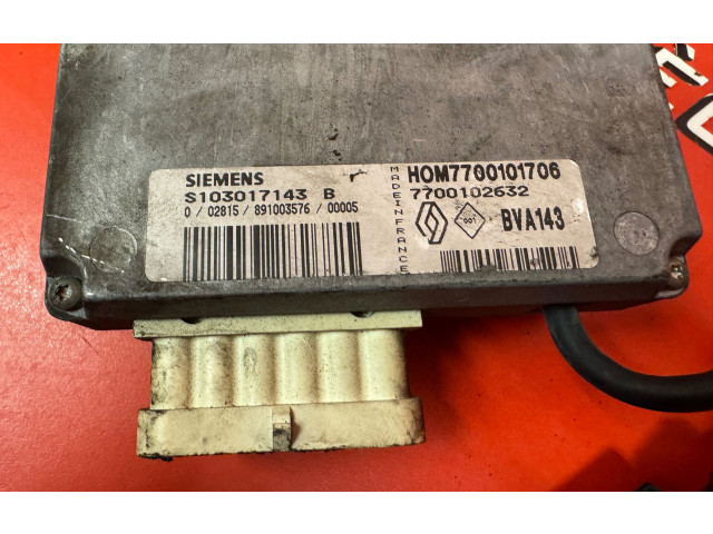Блок управления коробкой передач S103017143B, 7700101706   Renault Twingo I