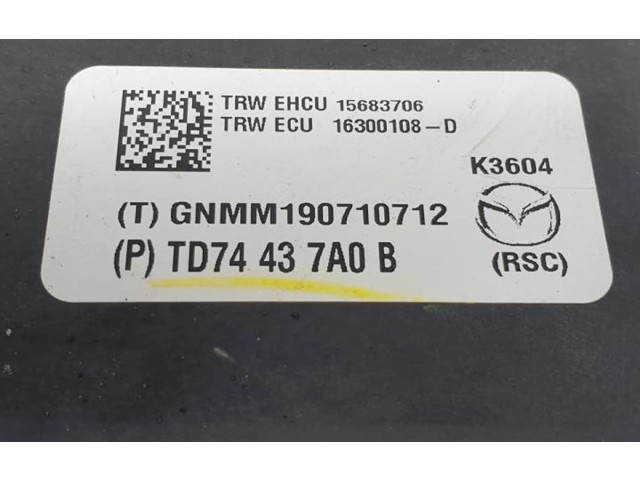 Jednotka ABS TD74437A0B, 16300108D   Mazda CX-9 2006