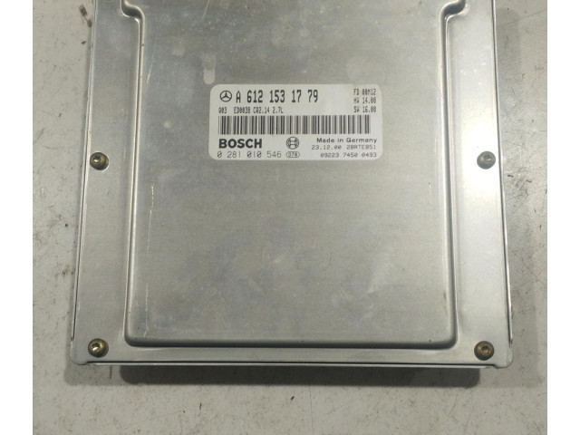Řídící jednotka A6121531779, A6121531779   Mercedes-Benz ML W163 2004