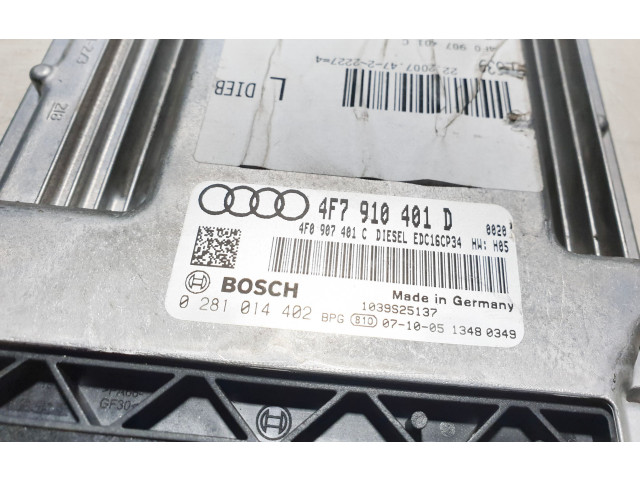 Řídící jednotka 4F0907401B, 0281012559   Audi A6 Allroad C6 2007