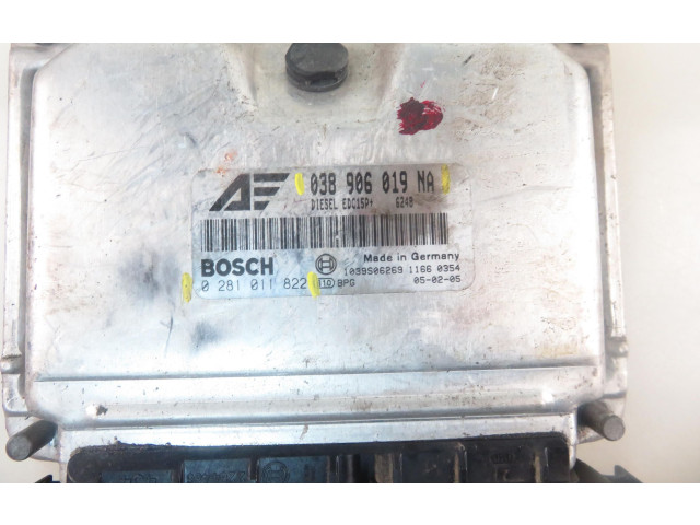 Řídící jednotka 028101182, 038906019NA   Seat Alhambra (Mk1) 2005