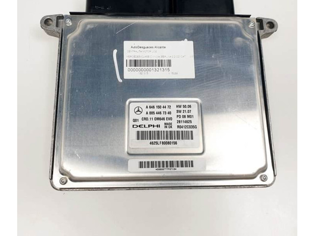 Řídící jednotka A6461504472, A0054467340   Mercedes-Benz C W204 2007