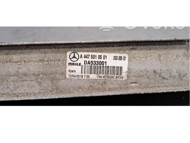 Интеркулер  A4475010501   Mercedes-Benz Vito Viano W447 