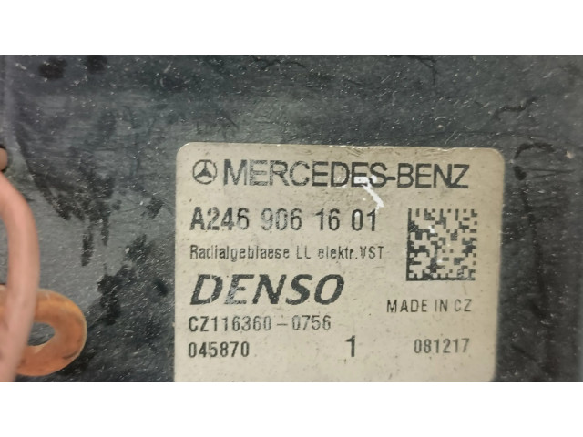 Вентилятор печки    A2469061601   Mercedes-Benz GLA W156