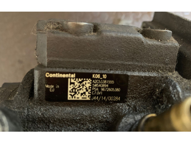 Vstřikovací čerpadlo A2C53381555, 9672605380   Peugeot 5008     