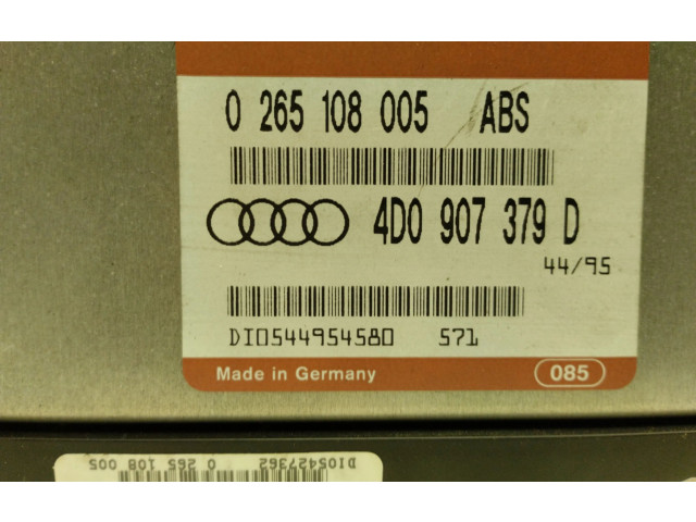  Pojistková skříňka 0265108005   Audi A4 S4 B5 8D 1998