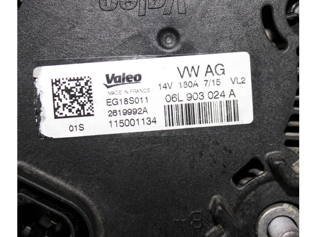 Генератор 06L903024A   Audi A6 S6 C7 4G      