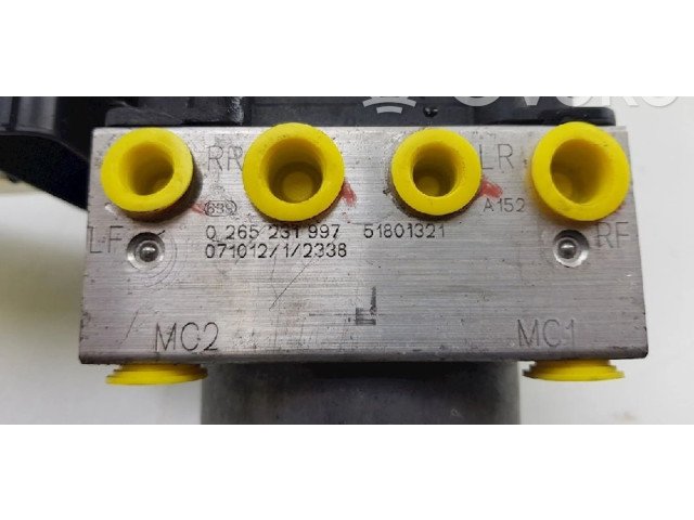 Jednotka ABS 51801321, 0265231997   Peugeot Bipper 2009