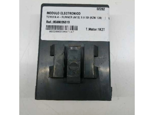 Řídící jednotka 8598035010, MODULOELECTRONICO   Toyota 4 Runner N120 N130 