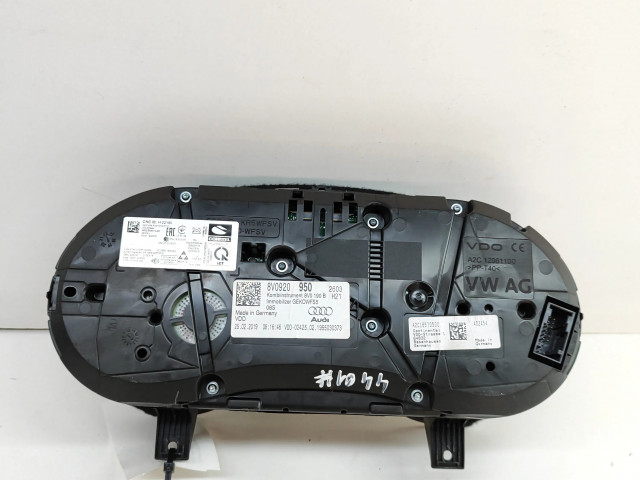 Панель приборов 8V0920950, A2C12961100   Audi A3 S3 8V       