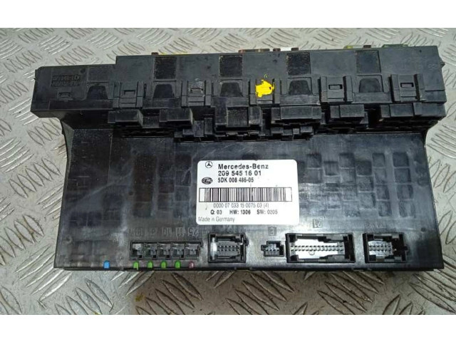 Модуль управления BSM     2095451601, 5DK00848605    Mercedes-Benz CLK A209 C209 