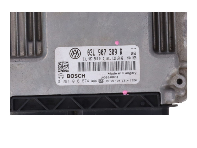 Блок управления двигателя 03L906018NP   Volkswagen Touran II