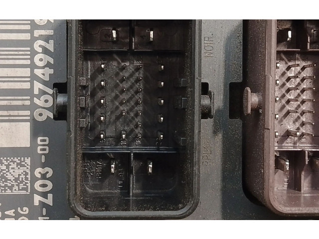 Pojistková skříňka Řídící jednotka BSM 9674921980, 9674921980   Peugeot 508 
