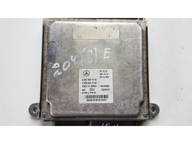 Řídící jednotka A6519007500, A0064461540   Mercedes-Benz C W204 2012