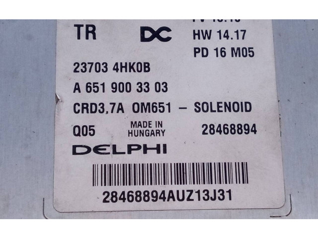 Řídící jednotka A6519003303, 28468894   Infiniti Q50 2018