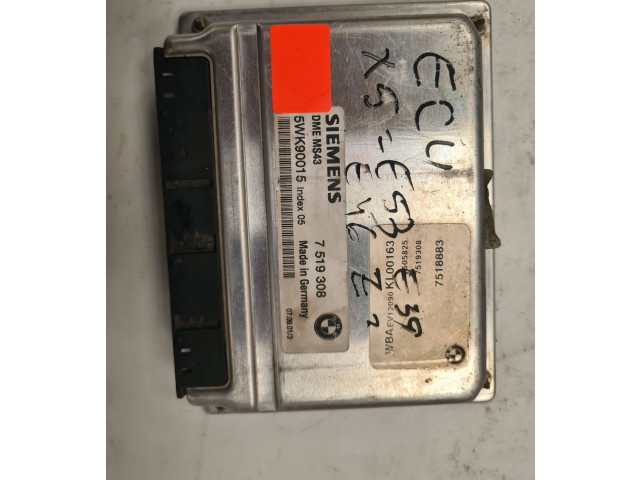 Řídící jednotka 5WK90015, DMEMS43   BMW X5 E53 2000
