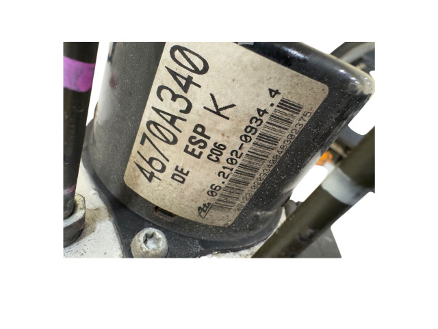 Jednotka ABS 4670A340, 06210209344   Peugeot 4007 2009