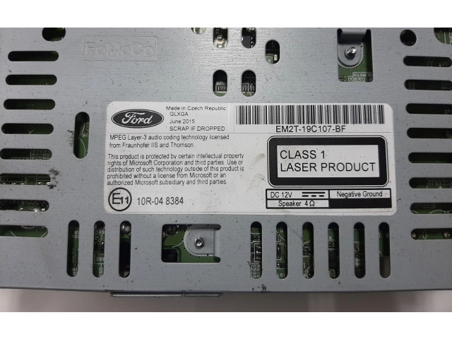 Радио/ проигрыватель CD/DVD / навигация EM2T19C107BF   Ford Galaxy