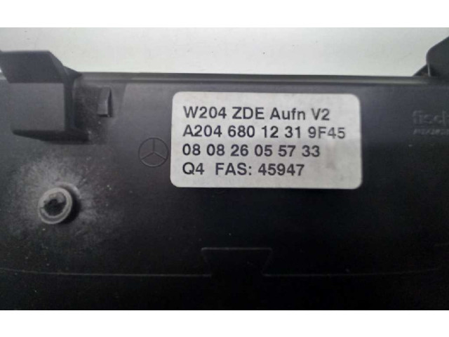 Řídící jednotka A2048205497, A2046801231   Mercedes-Benz C W204 2008