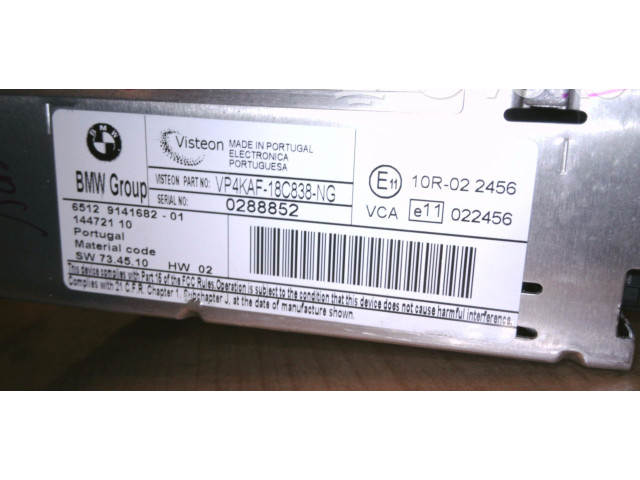 Радио/ проигрыватель CD/DVD / навигация 9141682011   BMW 1 E81 E87 2008