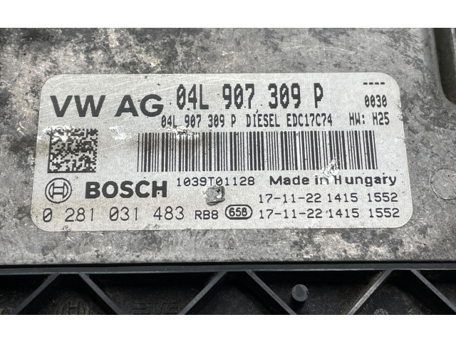 Řídící jednotka 04L907309P, 0281031483   Volkswagen Touran III 2017