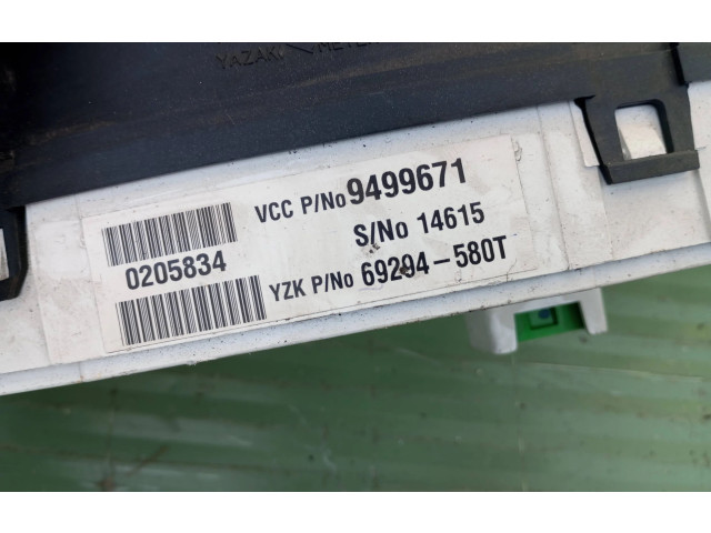 Přístrojová deska  Volvo V70 2000 9499671, 69294580T  