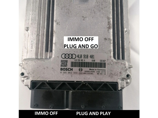 Řídící jednotka 4L0910401A, 4L0910401   Audi Q7 4L 2007