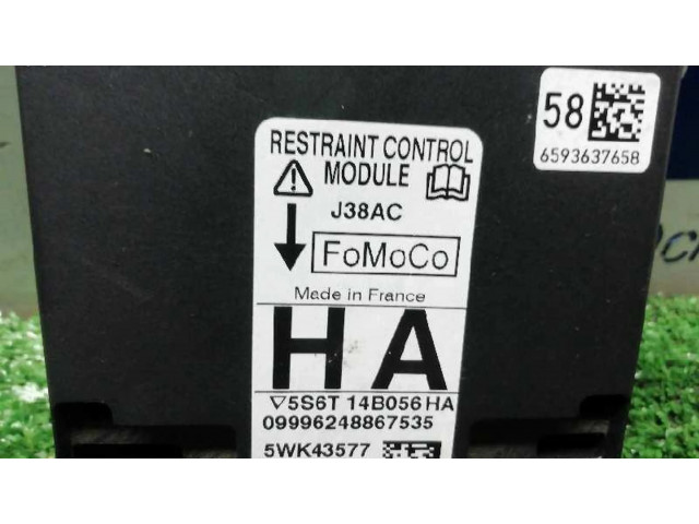 Блок подушек безопасности 5S6T14B056HA   Ford Fiesta