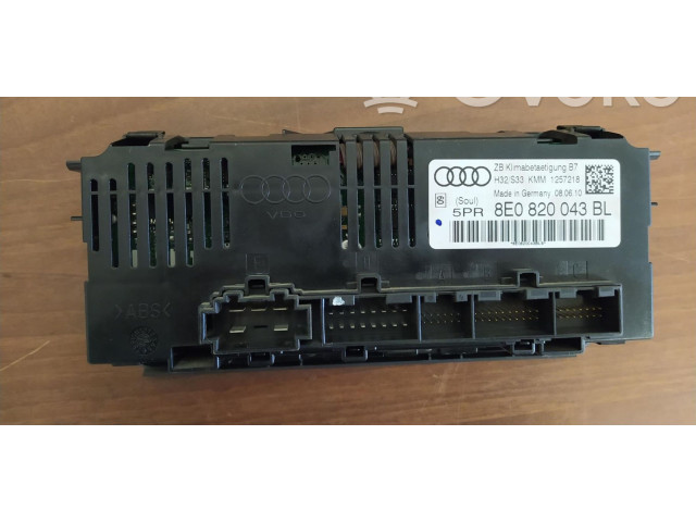 Блок управления климат-контролем 8E0820043BL   Seat Exeo (3R)
