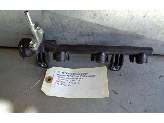Vstřikovací lišta 238140Q010A, 238140Q010A   Peugeot 107    384F(1KR) 
