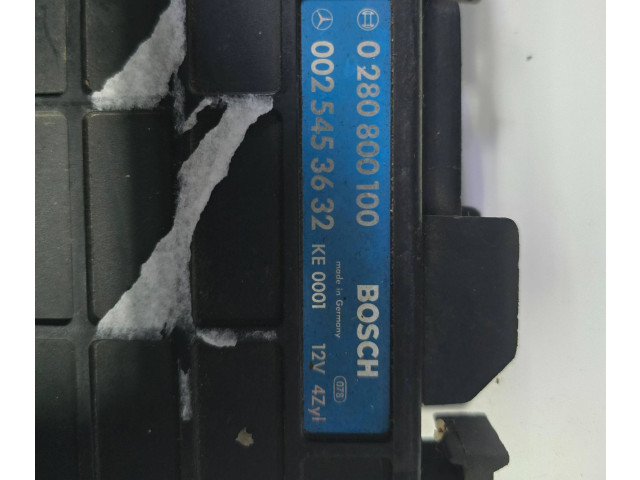 Блок управления двигателя 0025453632, 0280800100   Mercedes-Benz 190 W201