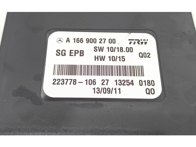Řídící jednotka A1669002700   Mercedes-Benz A W176 2013