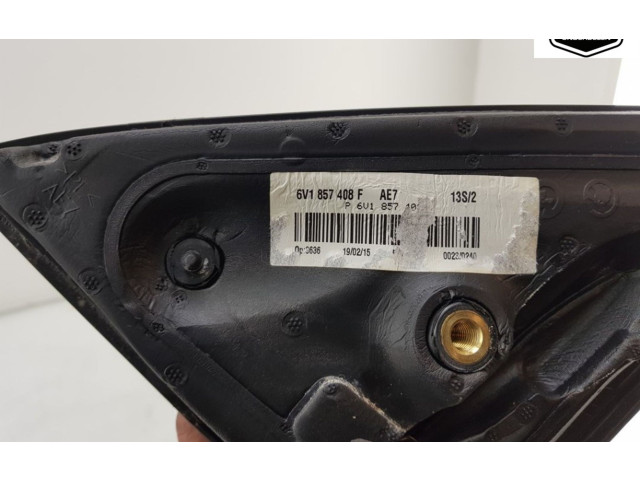 Zpětné zrcátko  Skoda Fabia Mk3 (NJ) 2015  6V1857508C, 6V1857408F  