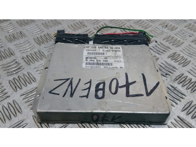 Řídící jednotka 0295458332, 0265109469   Mercedes-Benz A W168 2005