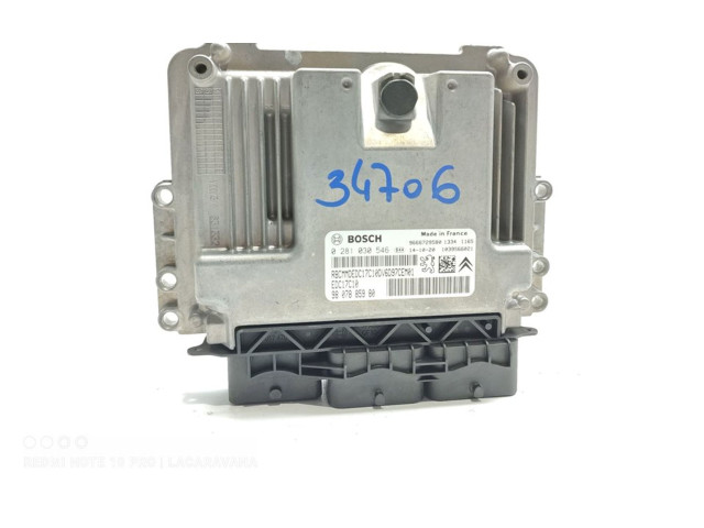 Блок управления двигателя 9807885980   Peugeot Partner