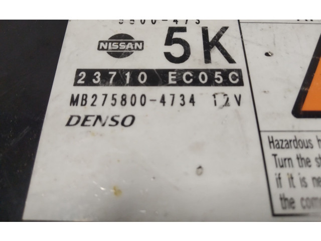Řídící jednotka 23710EC05C, MB2758004734   Nissan Pathfinder R51 2005