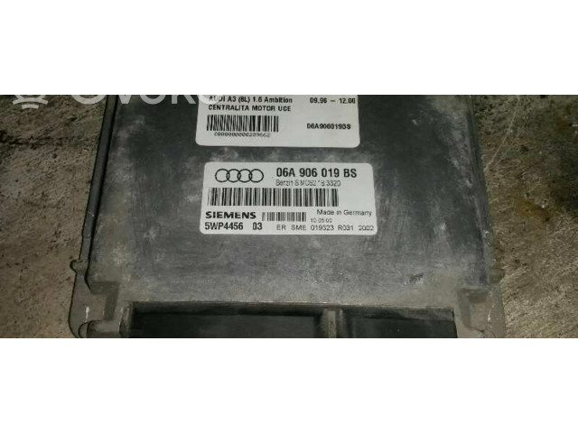 Блок управления двигателем Блок управления 06A906019BS, 5WP445603   Audi A3 S3 8L