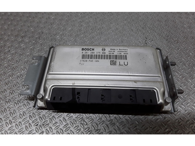 Řídící jednotka 0261208375, 37820PWEG04   Honda Jazz 2002